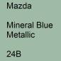 Preview: Mazda, Mineral Blue Metallic, 24B.